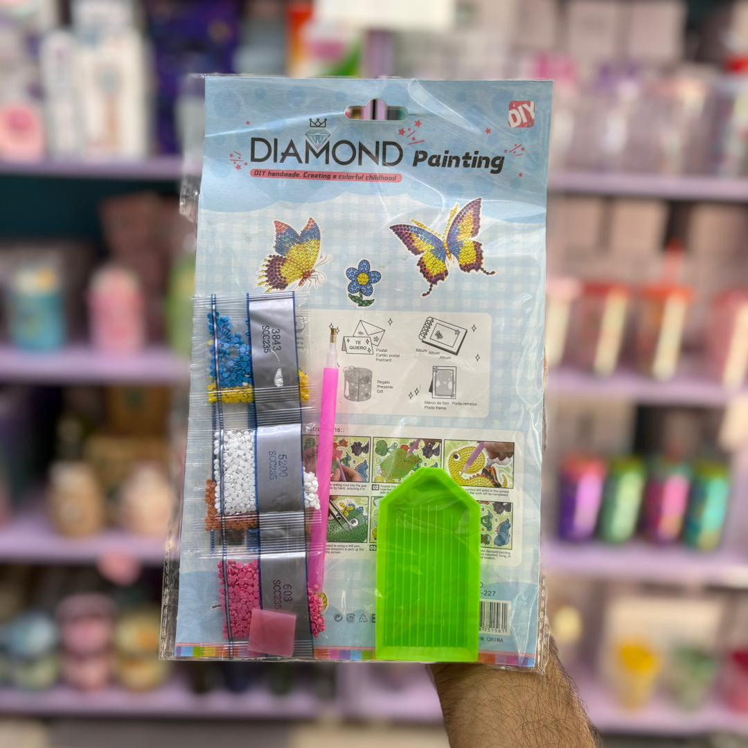 نقاشی الماسی استیکری کیتی