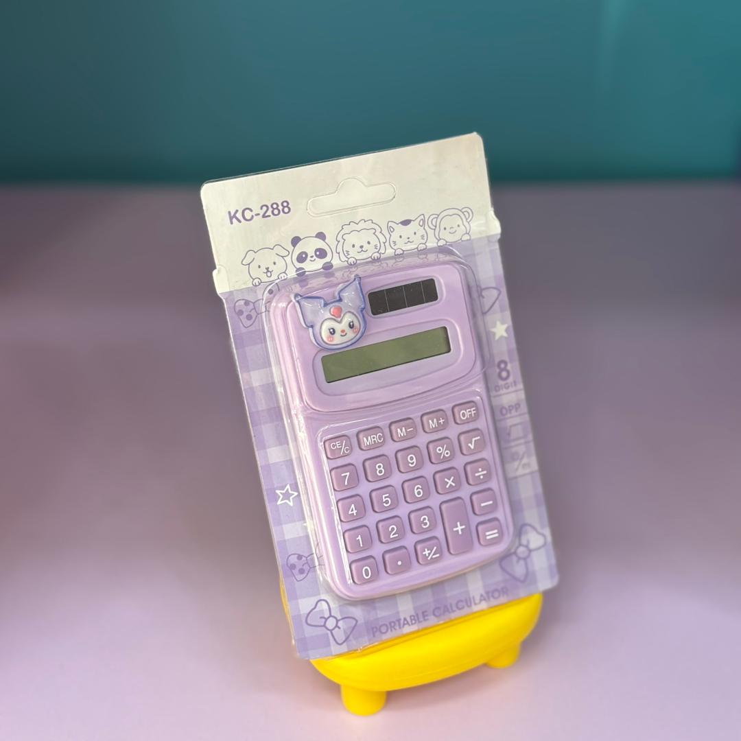 ماشین حساب کرومی نوری