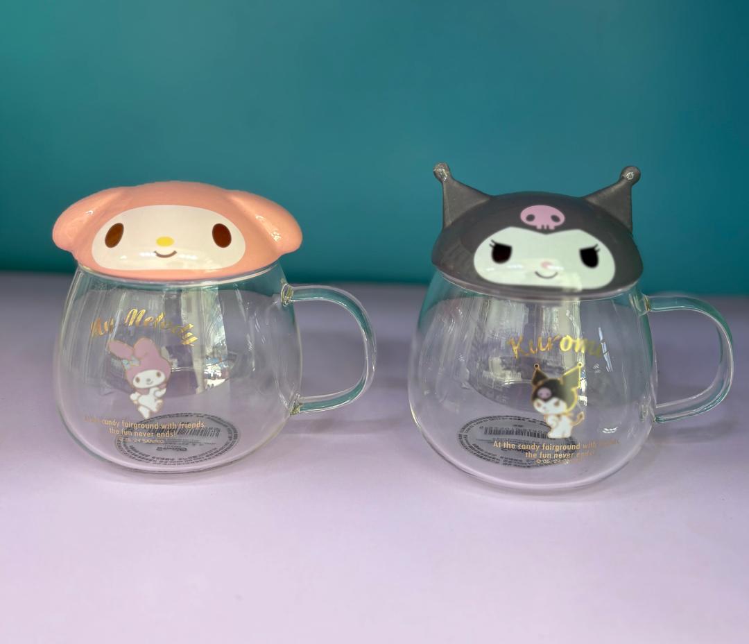 ماگ شیشه ای کرومی و ملودی