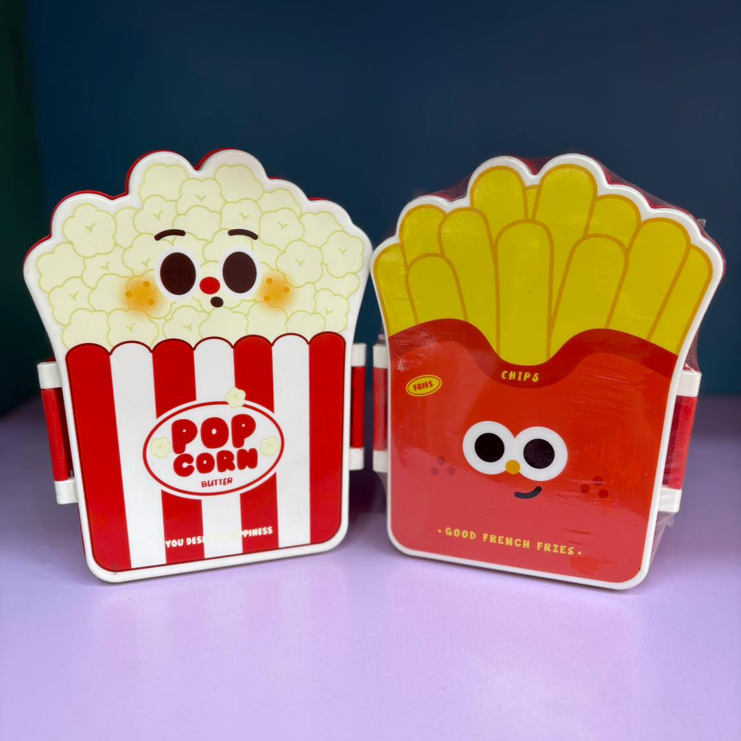 ظرف غذا پاپ کورن و سیب زمینی