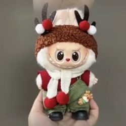 عروسک کریسمسی لبوبو شانسی