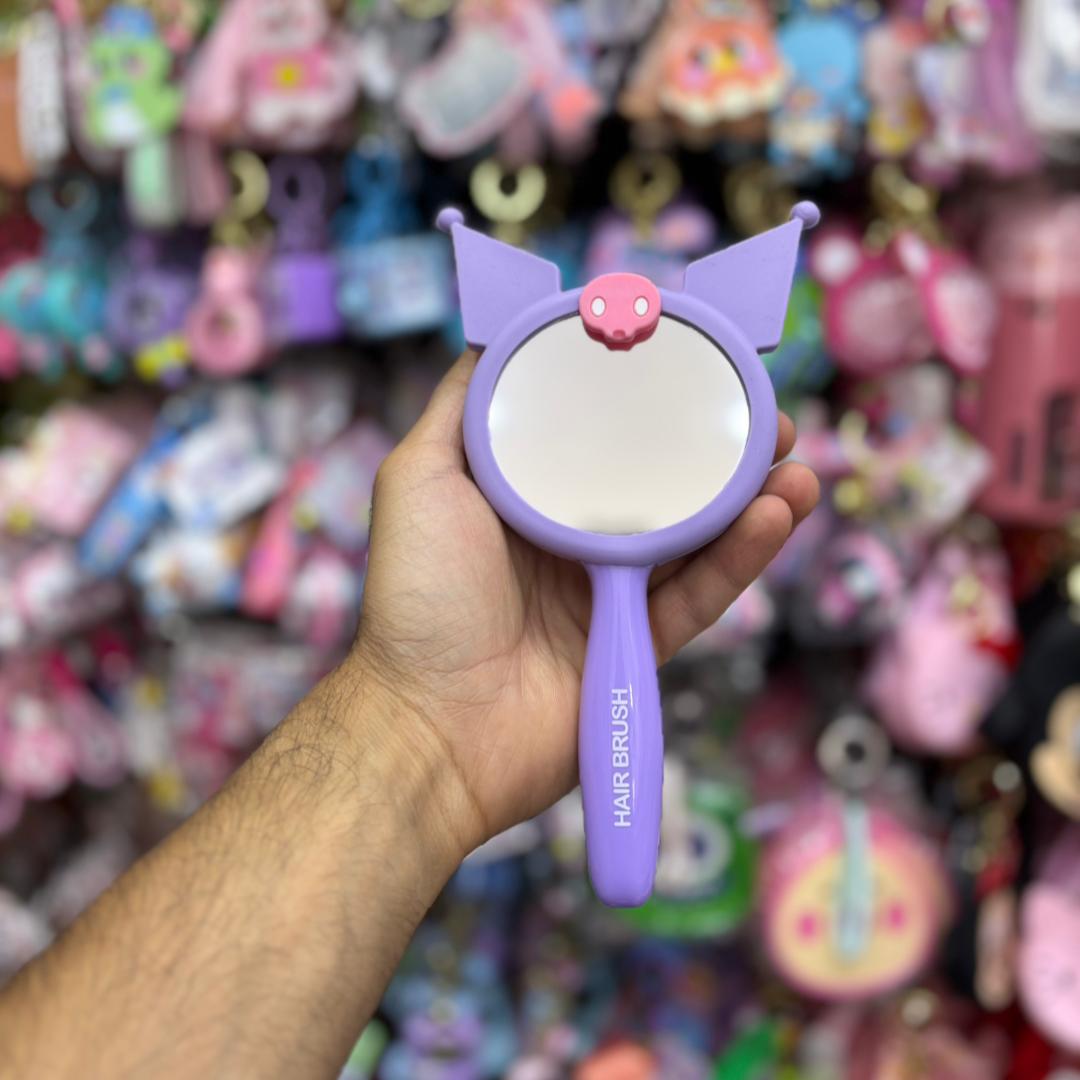 برس آینه دار طرح کرومی