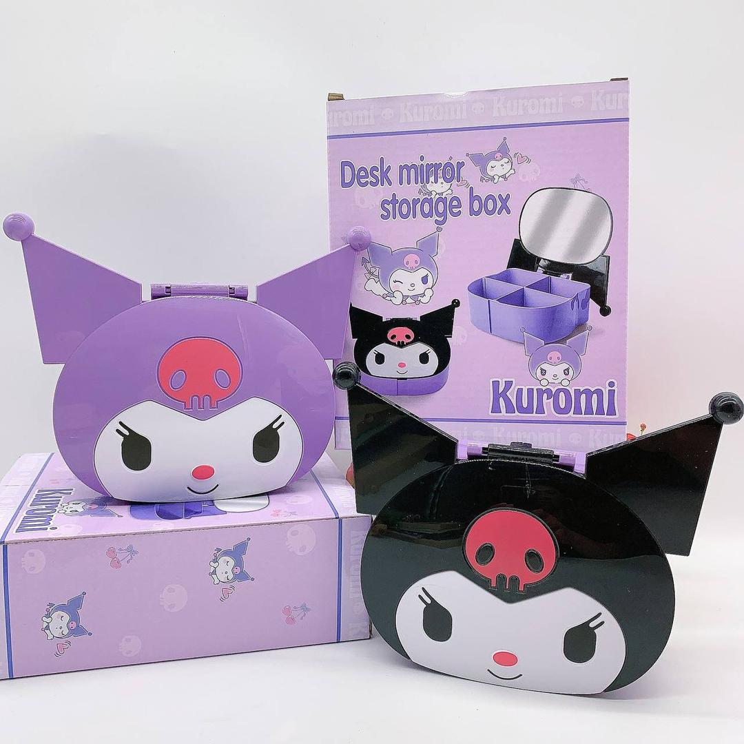 آینه جاجواهری رومیزی کرومی