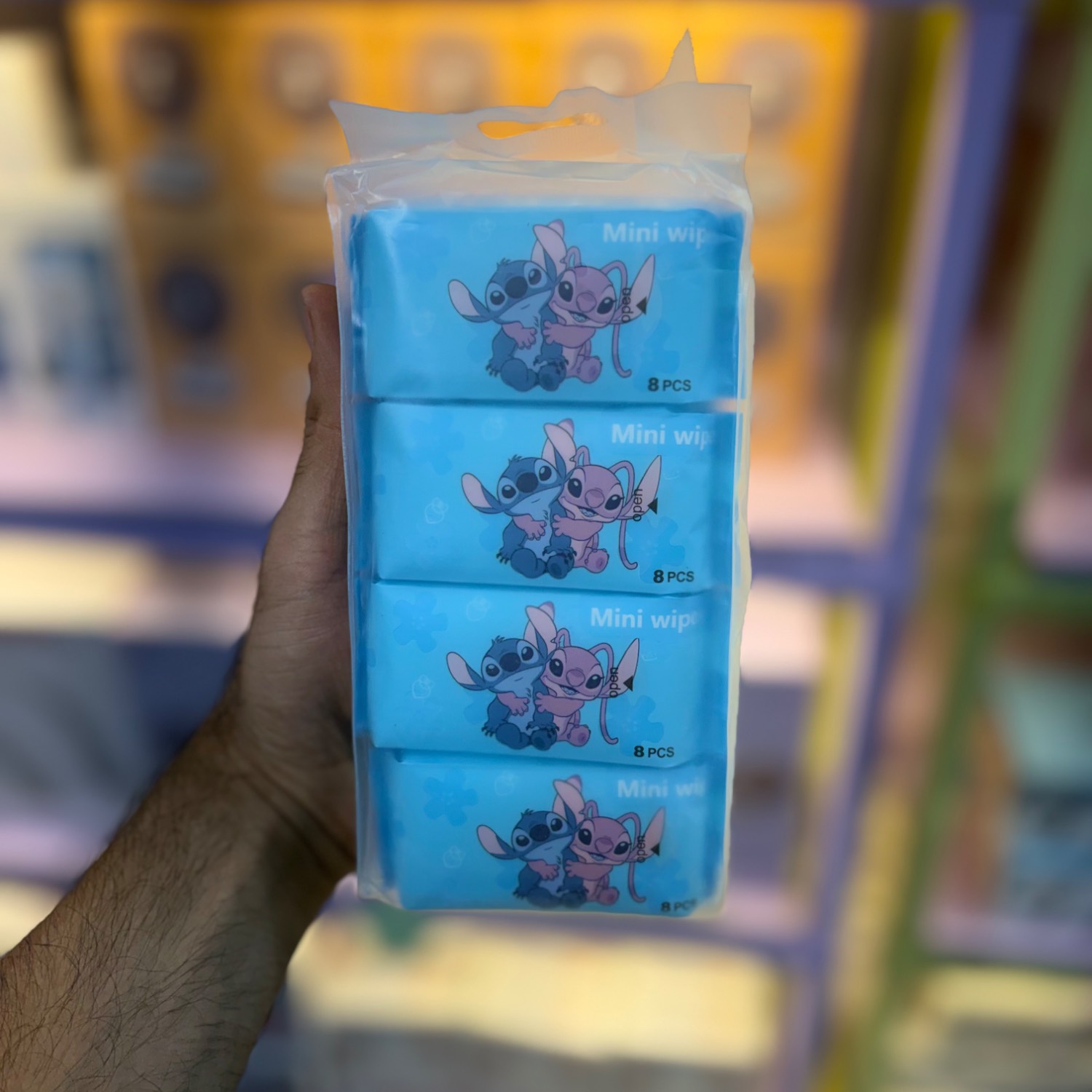 دستمال مرطوب طرح استیج 1